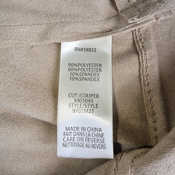 Women's  Fall Tan Jacket - Picture 7 of 7